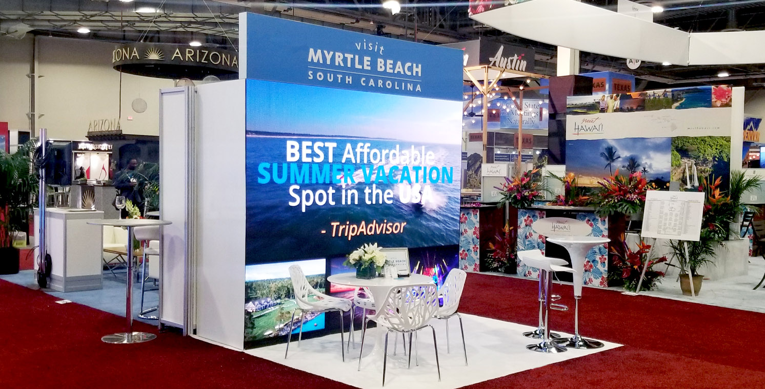 Imex America 2019 exhibit display